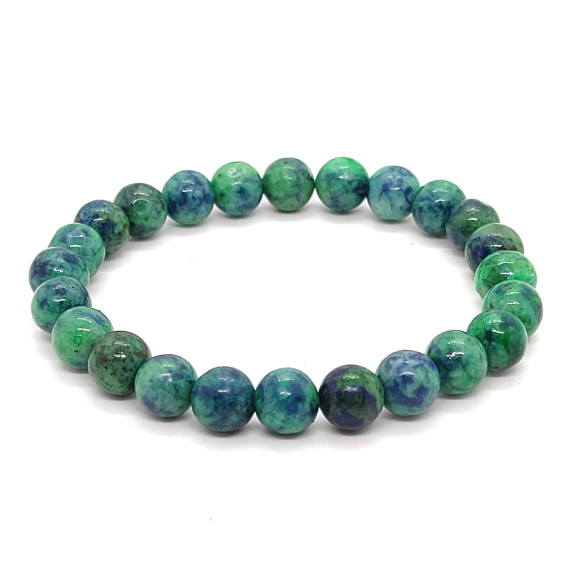 Chrysocolla Azurite Natural With Certified Bracelet